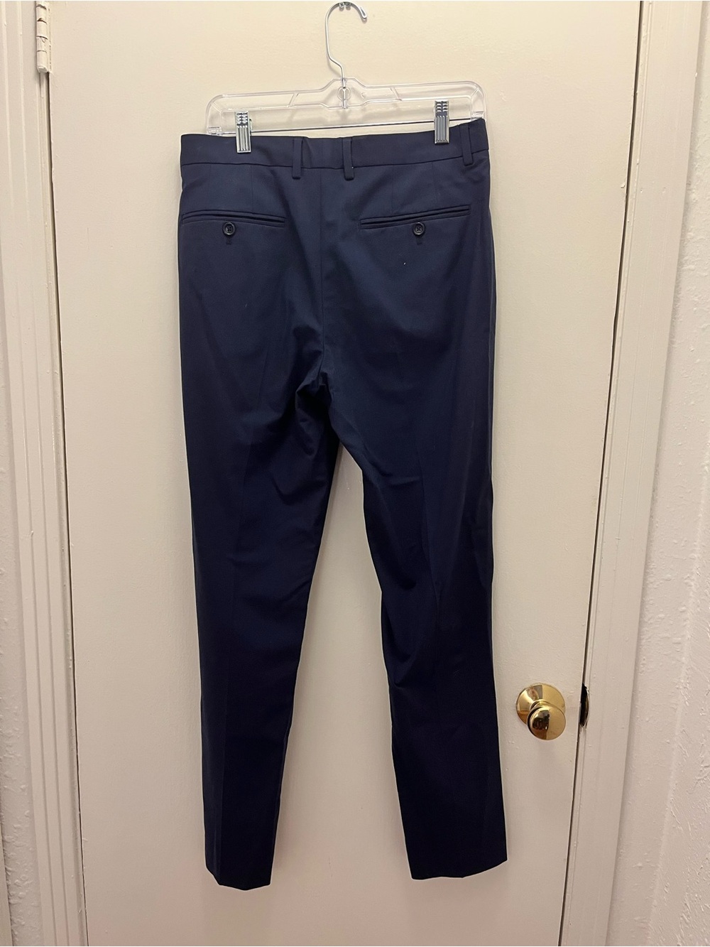 Zara Men's Dark Navy Dress Trousers 30x32 - Picture 4 of 4